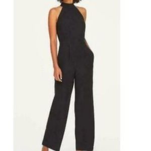 Loft size 4 black jumpsuit